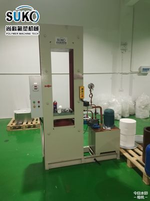 Durable Flange Manufacturing Machinery , PTFE Semi Automatic Molding Machine