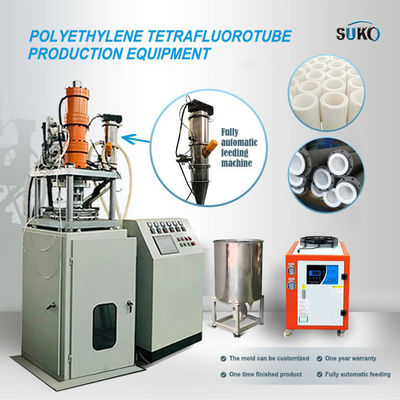 PTFE Extrusion Equipment Vertical Extruder For Heat Exchange Applications