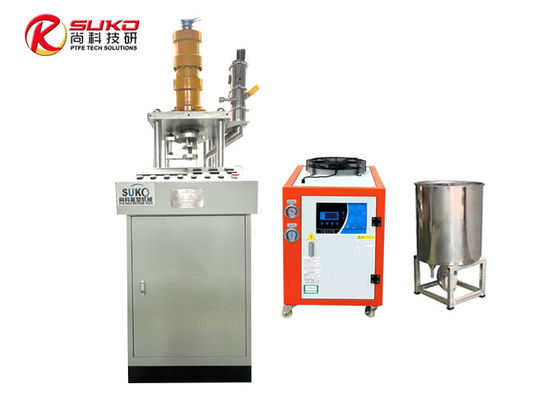 PTFE Extrusion Equipment Vertical Extruder For Heat Exchange Applications