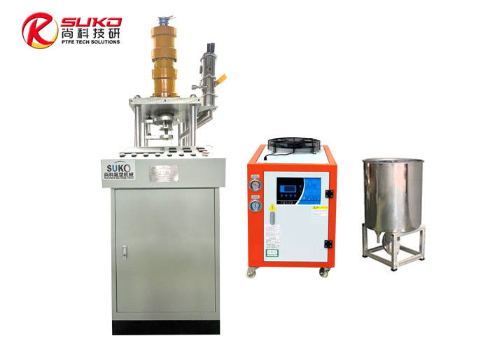 PTFE Extrusion Equipment Vertical Extruder For Heat Exchange Applications